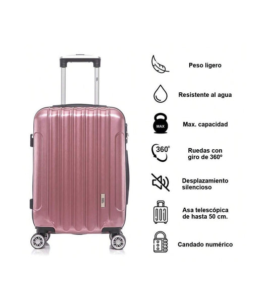 1990s Maleta Cabina Policarbonato 55x40x20cm (40L) | RosaDorado