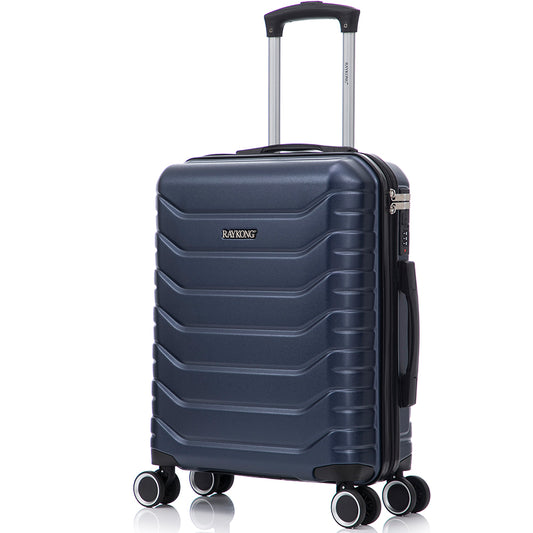 Maleta de cabina 55x40x20cm ABS+Policarbonato (40L) - Azul Marino