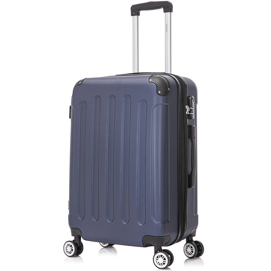 Maleta Mediana ABS 66x43x25cm (71L) | 24 Pulgadas | AzulMarino