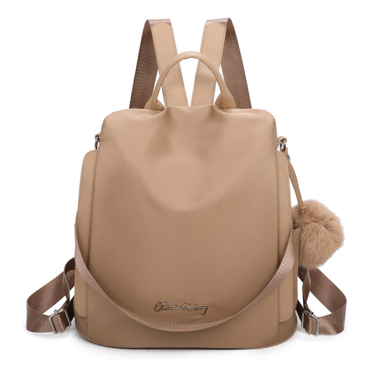 Mochila Antirrobo Impermeable para Mujer (13L) | Convertible en Bolso | Khaki