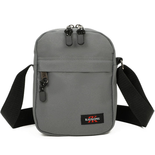 Bandolera de Hombre Poliester 1000D | 19.5x5x15cm | Gris