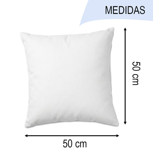 Relleno de Cojín Fibra Hueca Siliconada 50x50 - 6 Unidades