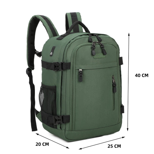 Mochila de Cabine Ryanair 40x20x25cm (20L) - Verde