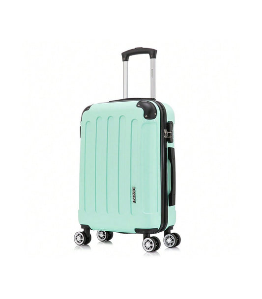 Maleta Cabina ABS 55x40x20cm (40L) | Trolley Equipaje de Mano | 4 Ruedas 360º | Menta