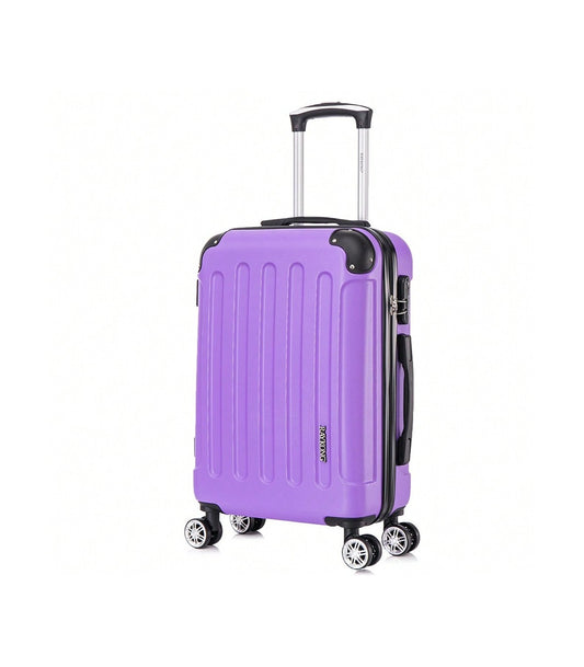Maleta Cabina ABS 55x40x20cm (40L) | Trolley Equipaje de Mano | 4 Ruedas 360º | Morada