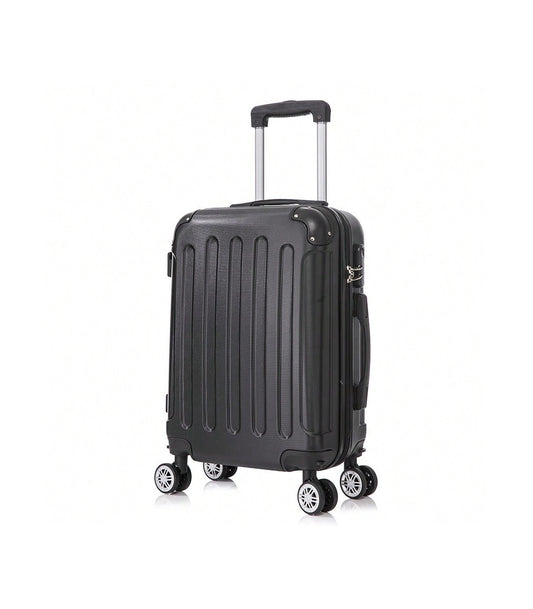 Maleta Cabina ABS 55x40x20cm (40L) | Trolley Equipaje de Mano | 4 Ruedas 360º | Negro