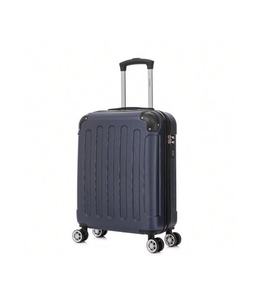 Maleta Cabina ABS 55x40x20cm (44L) | Máxima Capacidad | Candado Incrustado | AzulMarino