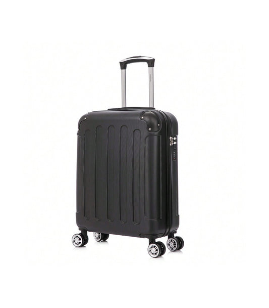 Maleta Cabina ABS 55x40x20cm (44L) | Máxima Capacidad | Candado Incrustado | Negro