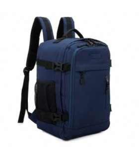 RAYKONG Mochila de cabine Ryanair 40x20x25cm (20L) | Mochila de viagem de avião à prova de água | Bagagem de mão - Azul-marinho