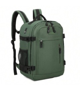 RAYKONG Mochila de cabine Ryanair 40x20x25cm (20L) | Mochila de viagem de avião à prova de água | Bagagem de mão - Verde