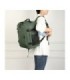 RAYKONG Mochila de cabine Ryanair 40x20x25cm (20L) | Mochila de viagem de avião à prova de água | Bagagem de mão - Verde