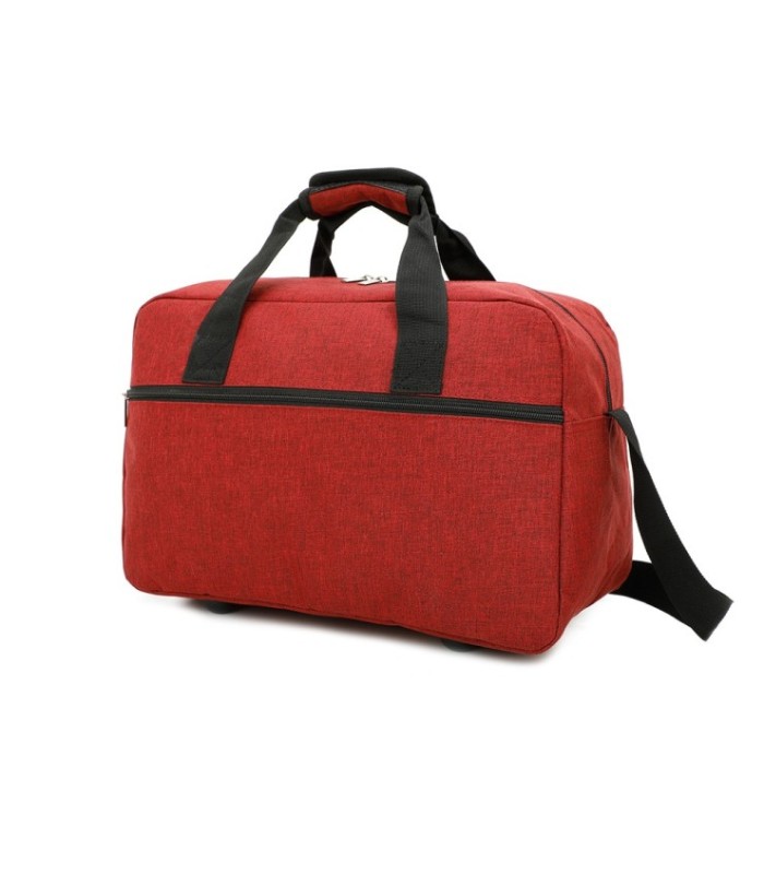 RAYKONG Bolsa de Cabina Ryanair 40x20x25cm Una cremallera - Rojo