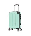 RAYKONG Mala Média ABS 66x43x25cm | 71L | 24 polegadas | até 23kg semi-rígido - Hortelã