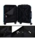 RAYKONG Maleta Cabina ABS+PC 55x40x20cm | 40L | 20 Pulgadas | Semirígidas con candado combinación - Turquesa