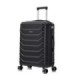 RAYKONG Mala Média Expansível ABS+PC 66x45x27,50cm - 30cm Extensível - Preta