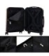 RAYKONG Maleta Mediana Expandible ABS+PC 66x45x27.50cm - 30cm Extendido - RosaDorada