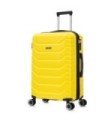 RAYKONG Mala Média Expansível ABS+PC 66x45x27,50cm - 30cm Extensível - Amarela