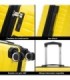 RAYKONG Mala Média Expansível ABS+PC 66x45x27,50cm - 30cm Extensível - Amarela