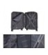 RAYKONG Maleta Cabina ABS 55x40x20cm (44L) - Maxima Capacidad - 4 Ruedas Giratorias Dobles 360ª - Candado Incrustado - Plata