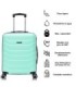 Juego de 3 Maletas ABS+PC Cabina |Maleta Mediana Expandible |Maleta Grande Expandible - Menta