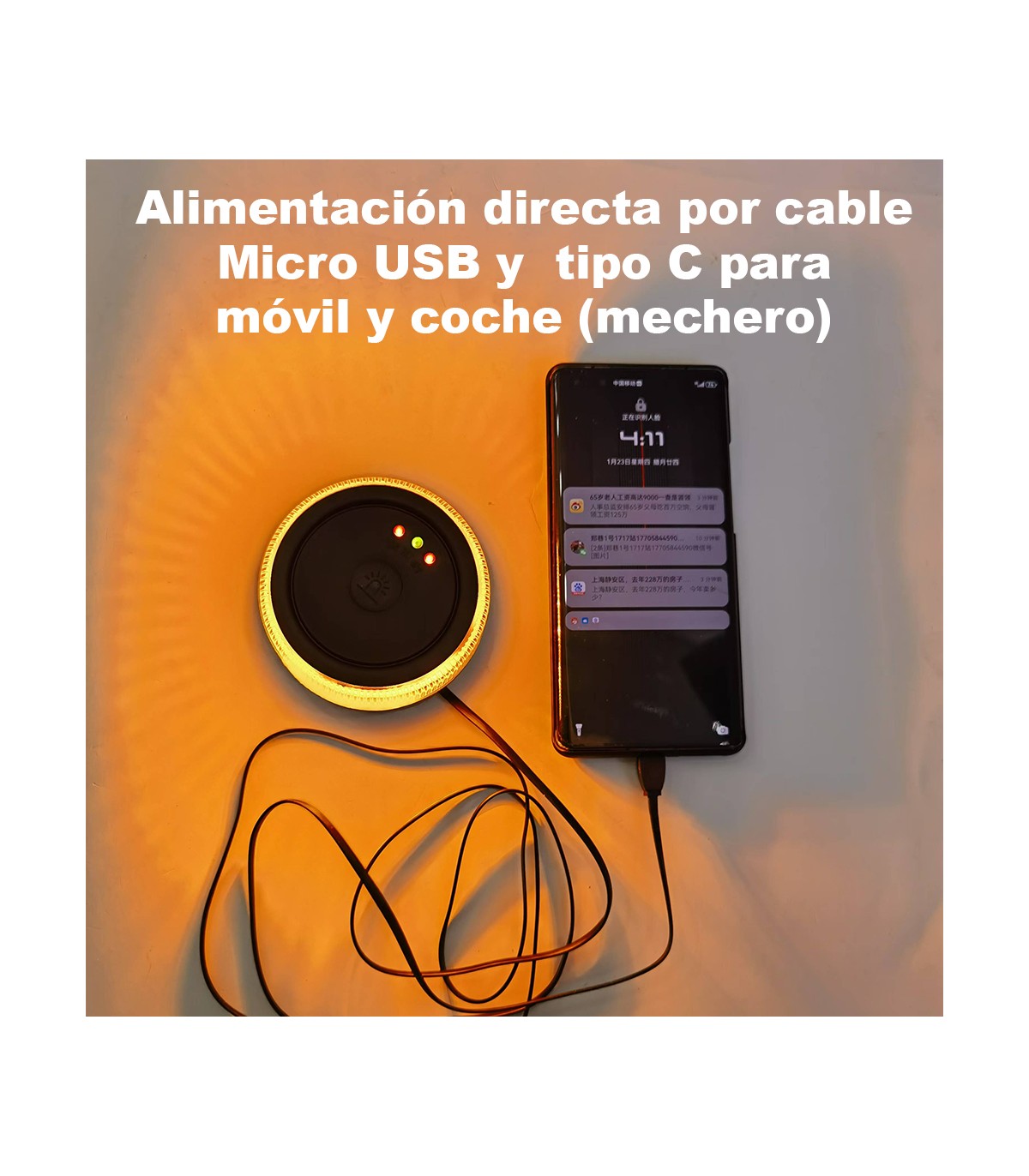 Pacote Completo de Beacon V16 | Geolocalização DGT 3.0 | Luz de Emergência para Carro Aprovada pela DGT | SIM e Dados Pagos até