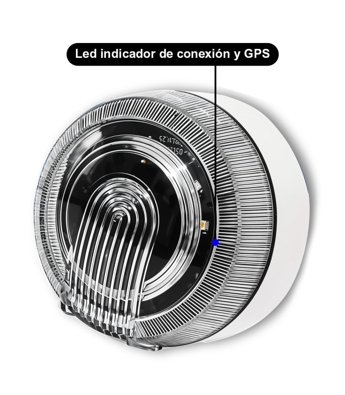 Baliza V16 | 6 Pcs | 2ª GENERACION Geolocalización DGT 3.0 | SIM y Datos Pagados hasta 2038 | Ventosa para Aluminio/Cristal