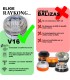 Baliza V16 | 6 Pcs | 2ª GENERACION Geolocalización DGT 3.0 | SIM y Datos Pagados hasta 2038 | Ventosa para Aluminio/Cristal