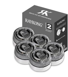 Baliza V16 | 5 Pcs | 2ª GENERACION Geolocalización DGT 3.0 | SIM y Datos Pagados hasta 2038 | Ventosa para Aluminio/Cristal