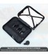 Maleta Cabina ABS 40x30x20(24L)| Maxima Capacidad con Ruedas Desmontables para Ryanair | Vueling - Negro
