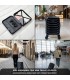 Maleta Cabina ABS 40x30x20(24L)| Maxima Capacidad con Ruedas Desmontables para Ryanair | Vueling - Negro