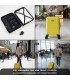 Mala de cabine em ABS 40x30x20 (24L) | Capacidade máxima com rodas amovíveis para Ryanair | Vueling - Amarelo