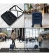 Mala de cabine em ABS 40x30x20 (24L) | Capacidade máxima com rodas amovíveis para Ryanair | Vueling - Azul-marinho