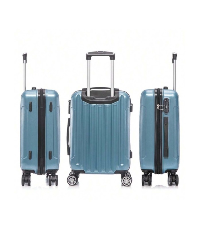 1990s Maleta de Cabina Policarbonato 55x40x20cm (40L) - 20 Pulgadas - Azul