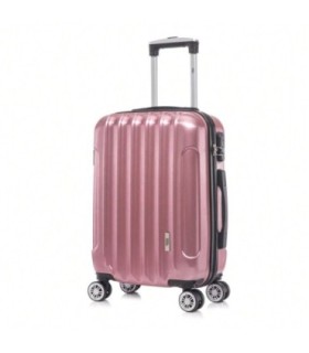 1990s Mala de cabine em policarbonato 55x40x20cm (40L) - 20 polegadas - Ouro rosa