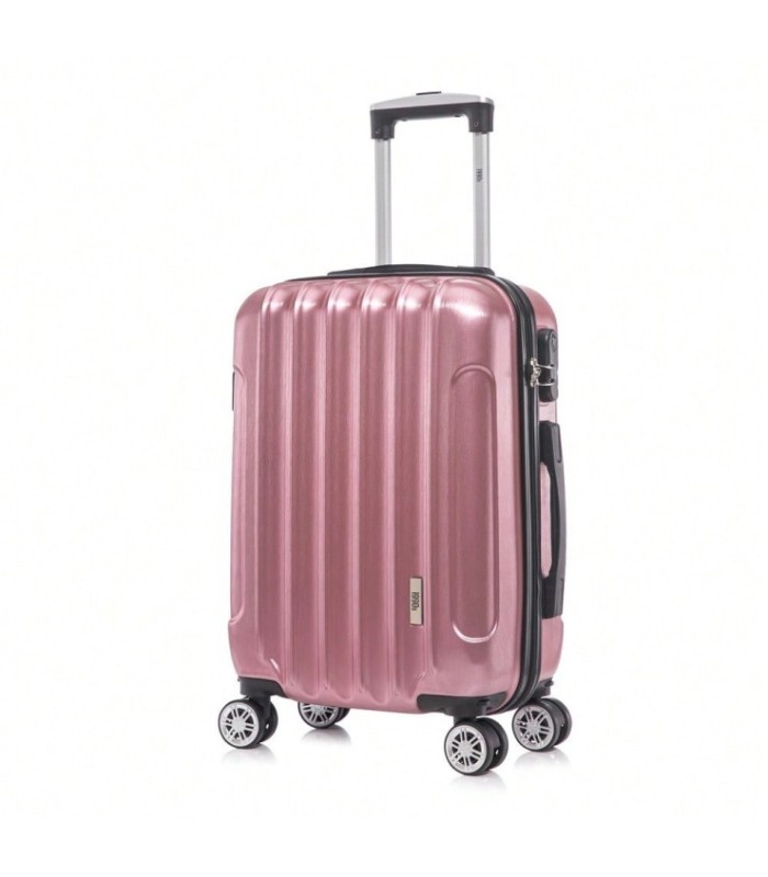 1990s Maleta de Cabina Policarbonato 55x40x20cm (40L) - 20 Pulgadas - RosaDorado