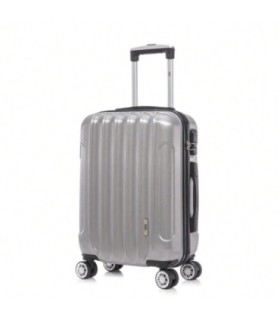 1990s Maleta de Cabina Policarbonato 55x40x20cm (40L) - 20 Pulgadas - Plata