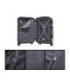 1990s Mala de cabine em policarbonato 55x39x21cm (40L) - 20 polegadas - Prata