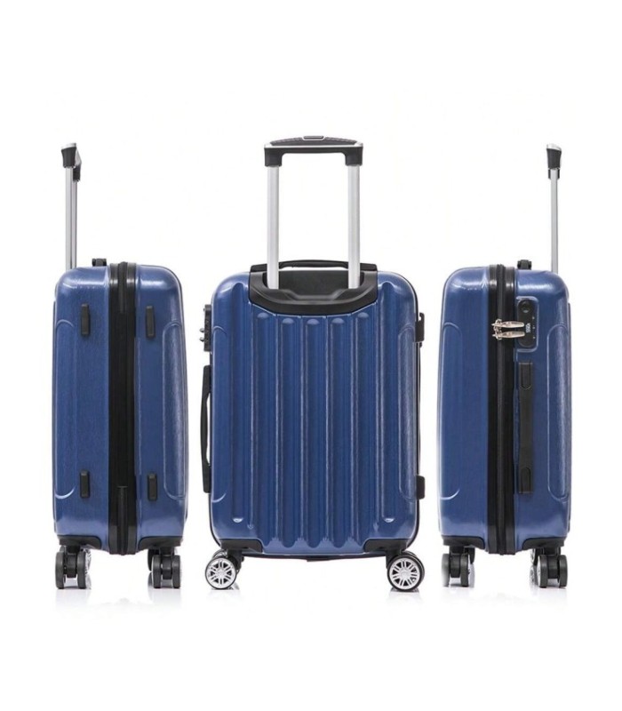 1990s Maleta de Cabina Policarbonato 55x39x21cm (40L) - 20 Pulgadas - AzulMarino