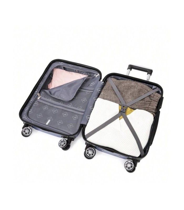 1990s Maleta de Cabina Policarbonato 55x39x21cm (40L) - 20 Pulgadas - AzulMarino