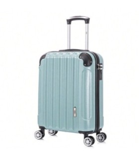 1990s Maleta de Cabina 55x40x20cm (44L) Policarbonato - Maxima Capacidad - Candado Incrustada - 20 Pulgadas - Menta