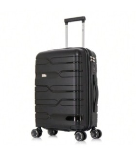 1990s Maleta de Cabina 55x38x22cm (44L) Polipropileno - Candado Incrustada - 20 Pulgadas - Negro