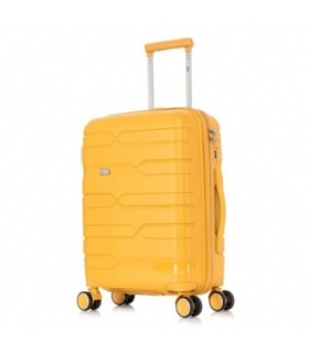 1990s Maleta de Cabina 55x38x22cm (44L) Polipropileno - Candado Incrustada - 20 Pulgadas - Amarillo