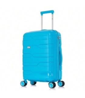 1990s Maleta de Cabina 55x38x22cm (44L) Polipropileno - Candado Incrustada - 20 Pulgadas - Turquesa