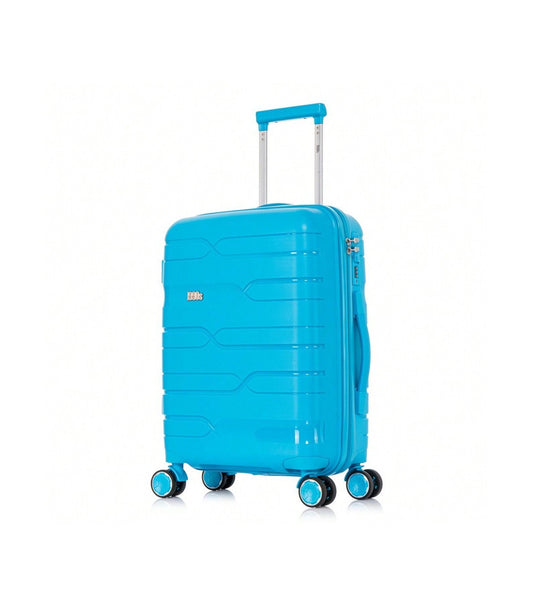 Malas de Cabine anos 90 55x38x22 cm (44 L) | Polipropileno | Cadeado Embutido | Turquesa