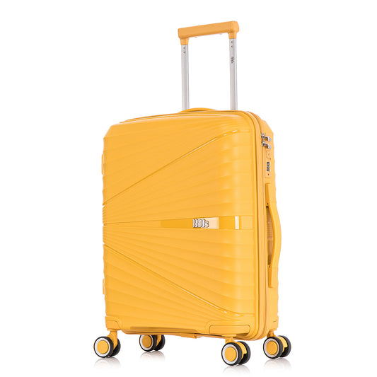 Maleta Grande Expandible Polipropileno 75cm (117L) | Amarillo