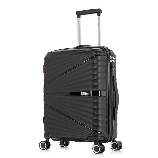 Mala Média Expansível em Polipropileno 65cm (79L) | Preto