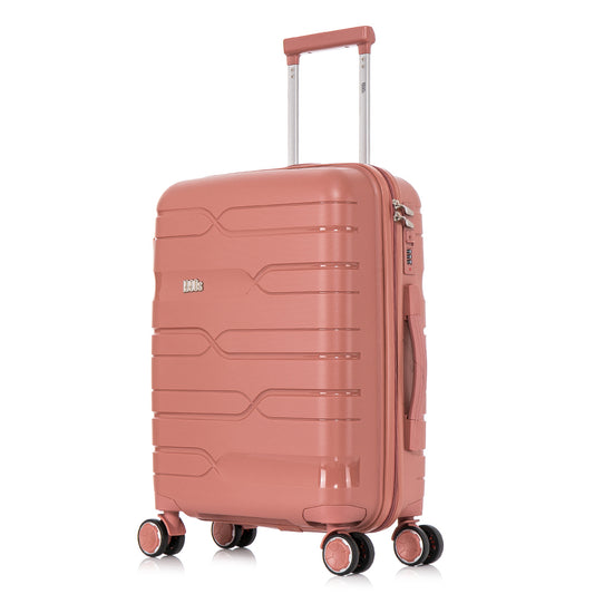 Maleta Grande Expandible Polipropileno 75cm (117L) | RosaDorado