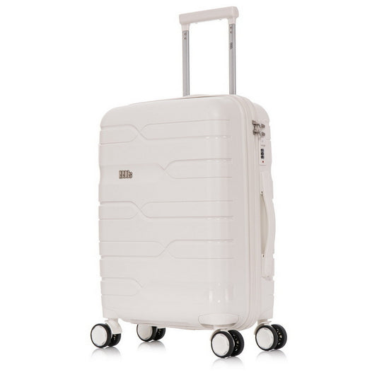 Mala de Viagem Mediana Expansível em Polipropileno 65 cm (79 L) | Branco