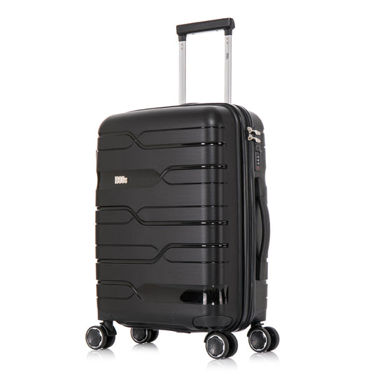Mala de Viagem de Tamanho Médio Expansível em Polipropileno 65 cm (79 L) | Preto