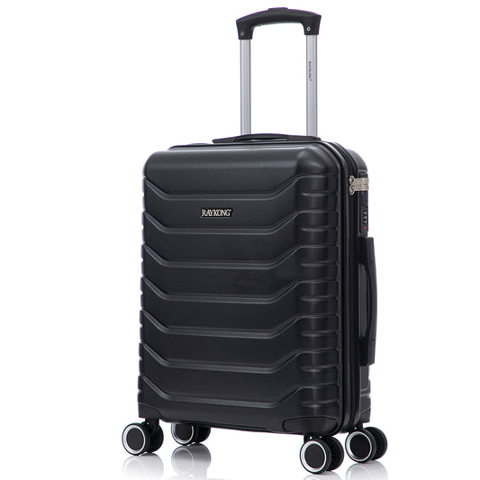 Maleta de cabina 55x40x20cm ABS+Policarbonato (40L) - Negro